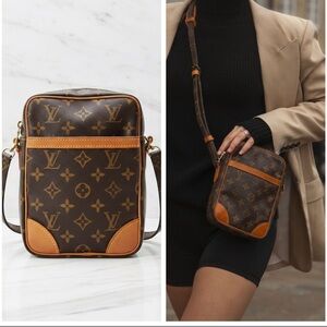 Louis Vuitton Brown Monogram Messenger Bag